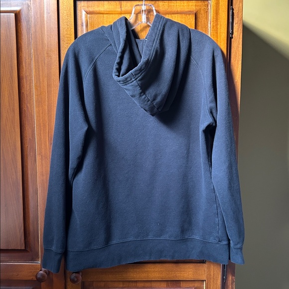 Black Ladies The North Face Sweatshirt with Hood - Picture 8 of 8